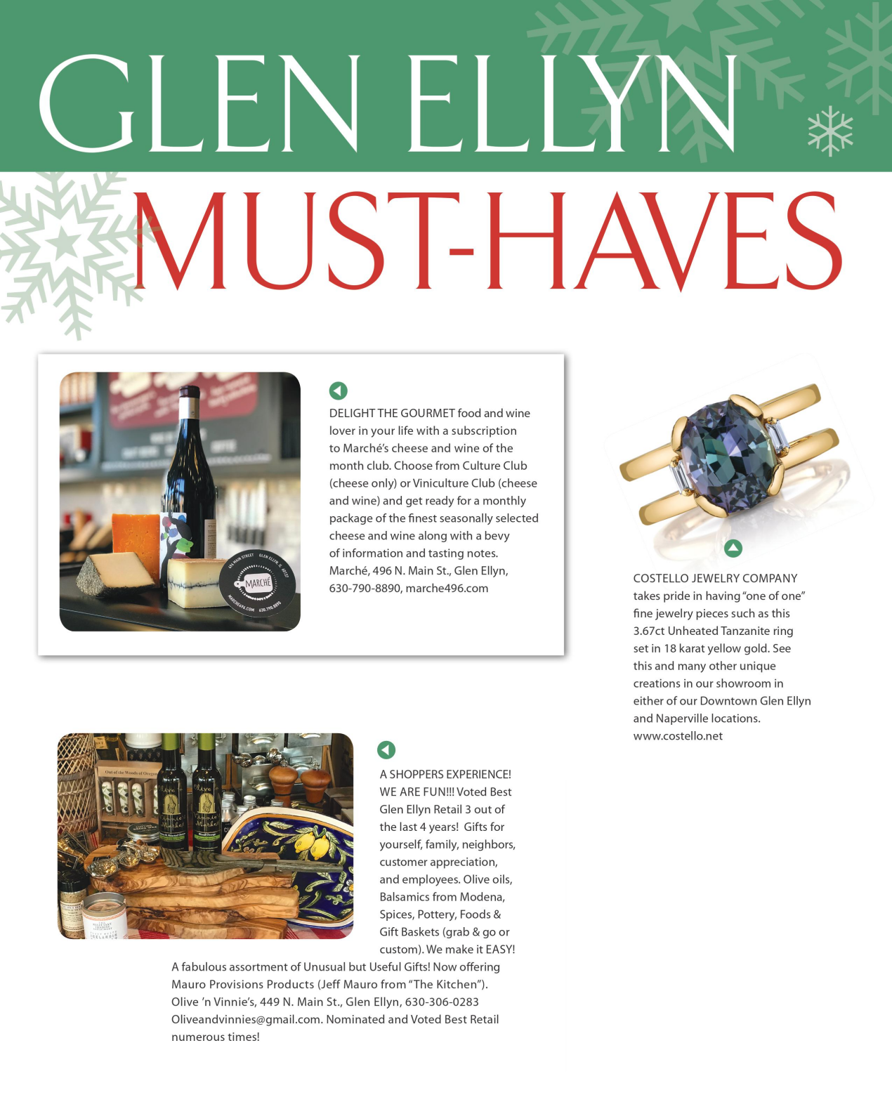 Glen Ellyn Must-Haves